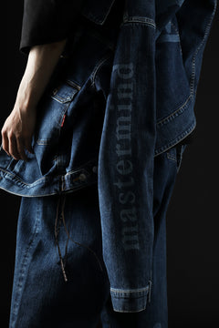 画像をギャラリービューアに読み込む, mastermind JAPAN TYPE-1st TRUCKER JACKET / 2WAY STRETCH DENIM (INDIGO)
