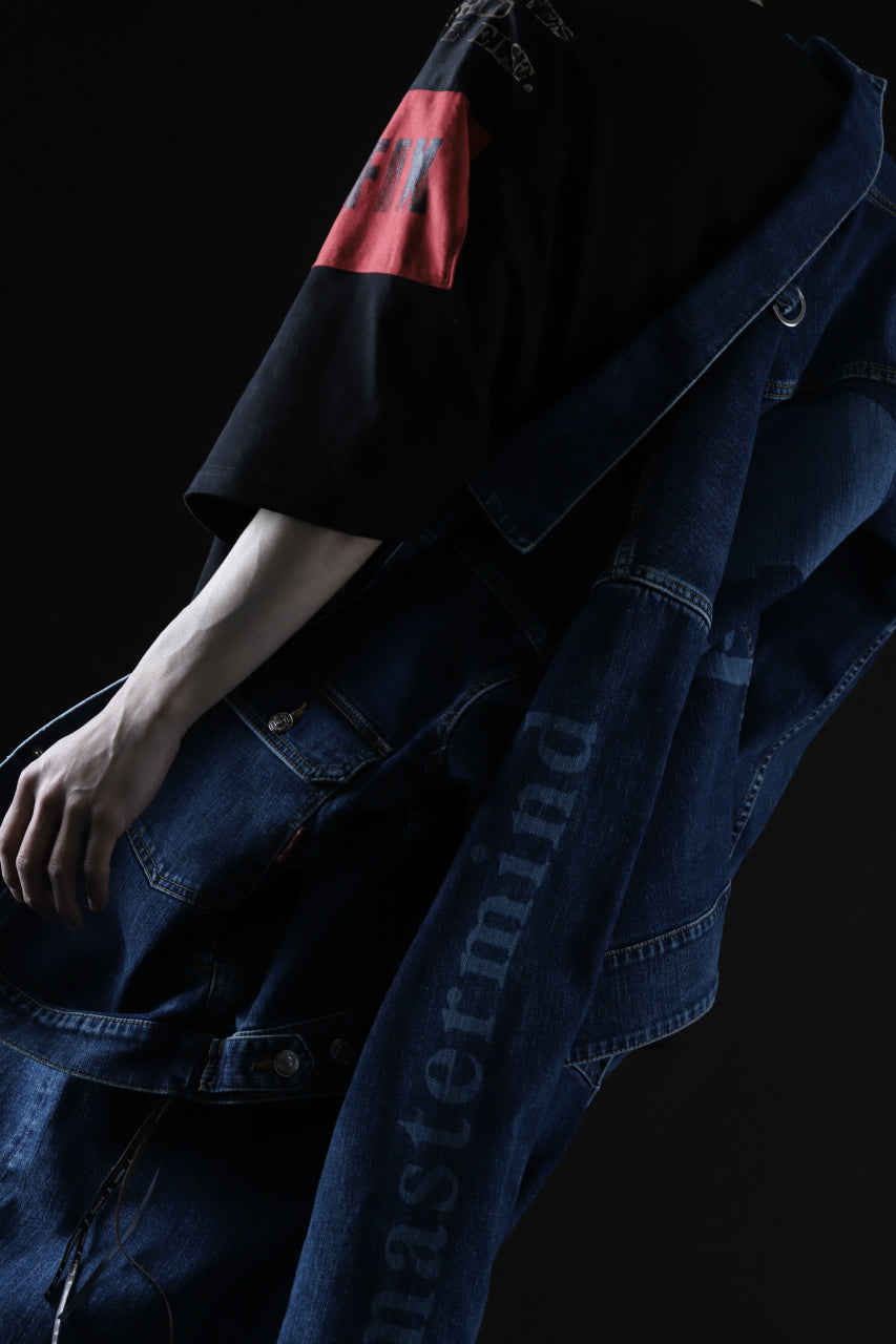 画像をギャラリービューアに読み込む, mastermind JAPAN RANDOM PATCH BOXYFIT T-SHIRT (BLACK)