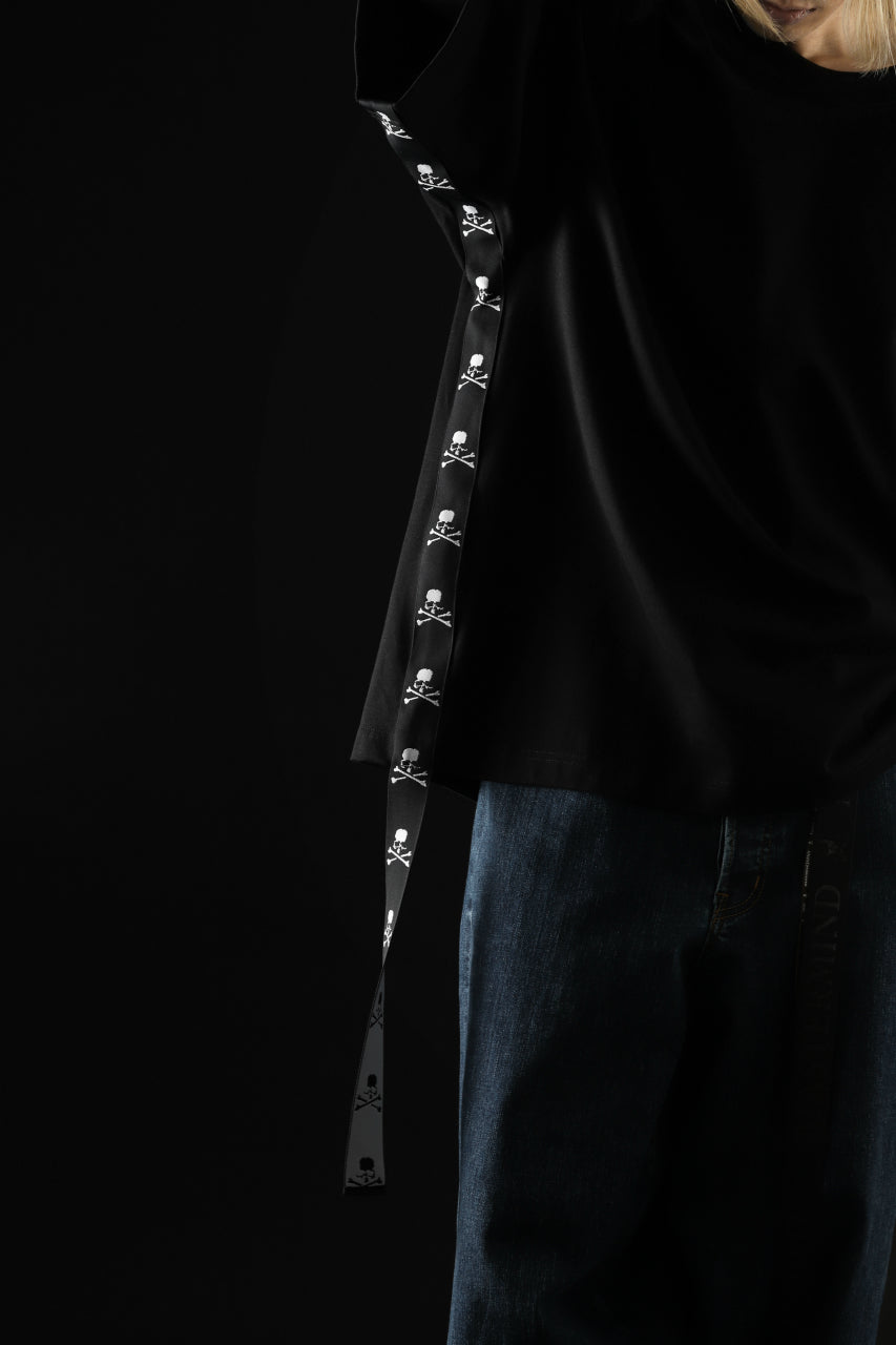 画像をギャラリービューアに読み込む, mastermind JAPAN TAPE DETAIL BOXYFIT T-SHIRT (BLACK)