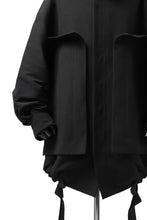 画像をギャラリービューアに読み込む, SOSNOVSKA SECRET COVER JACKET COAT (BLACK)