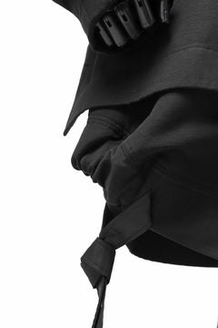 画像をギャラリービューアに読み込む, SOSNOVSKA SECRET COVER JACKET COAT (BLACK)