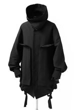 画像をギャラリービューアに読み込む, SOSNOVSKA SECRET COVER JACKET COAT (BLACK)