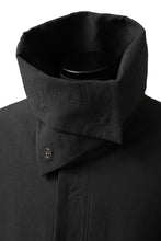 画像をギャラリービューアに読み込む, SOSNOVSKA SECRET COVER JACKET COAT (BLACK)