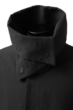 画像をギャラリービューアに読み込む, SOSNOVSKA SECRET COVER JACKET COAT (BLACK)