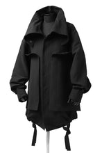 画像をギャラリービューアに読み込む, SOSNOVSKA SECRET COVER JACKET COAT (BLACK)