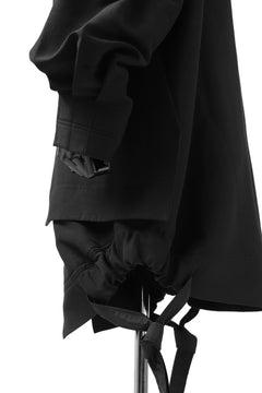 画像をギャラリービューアに読み込む, SOSNOVSKA SECRET COVER JACKET COAT (BLACK)