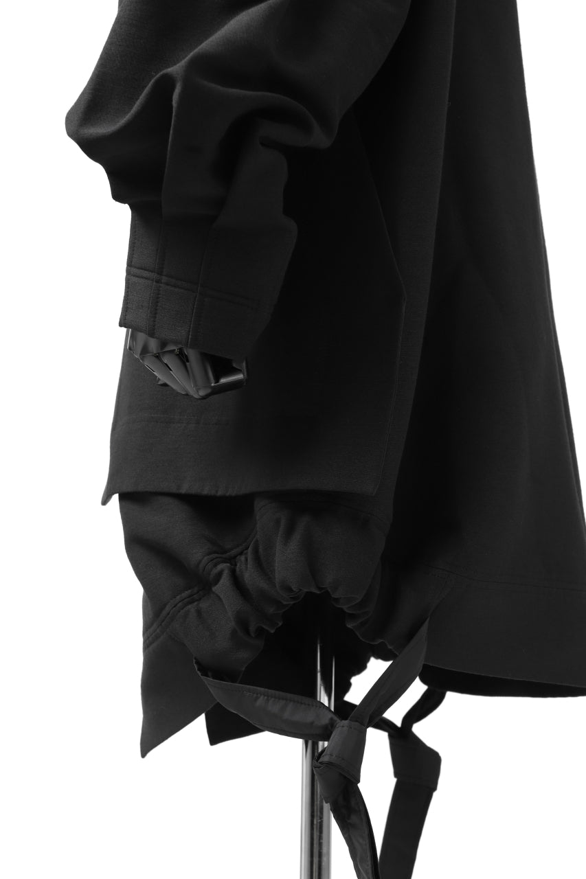 画像をギャラリービューアに読み込む, SOSNOVSKA SECRET COVER JACKET COAT (BLACK)