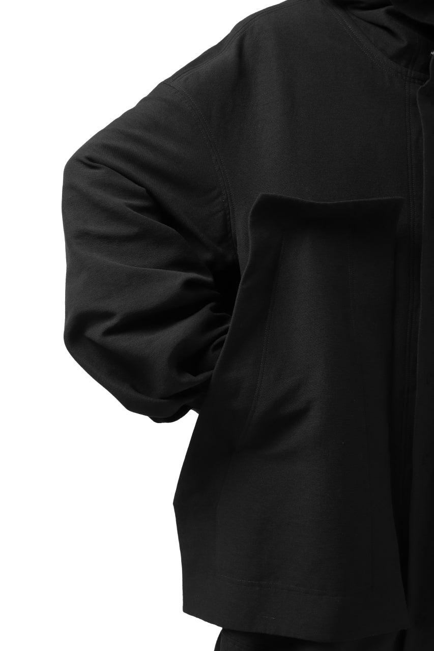 画像をギャラリービューアに読み込む, SOSNOVSKA SECRET COVER JACKET COAT (BLACK)