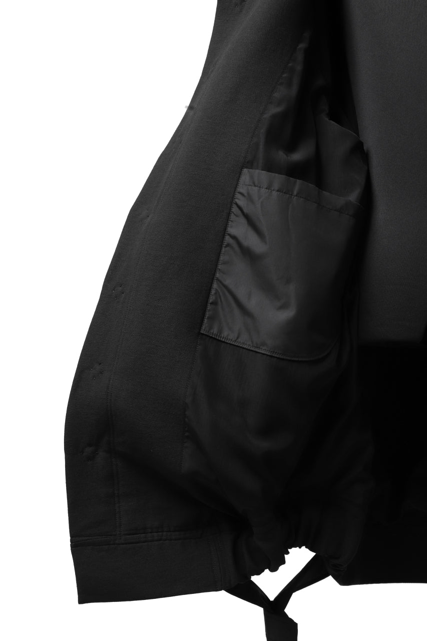 画像をギャラリービューアに読み込む, SOSNOVSKA SECRET COVER JACKET COAT (BLACK)