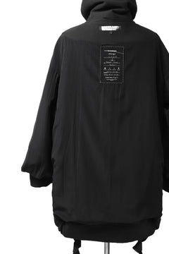 画像をギャラリービューアに読み込む, SOSNOVSKA SECRET COVER JACKET COAT (BLACK)