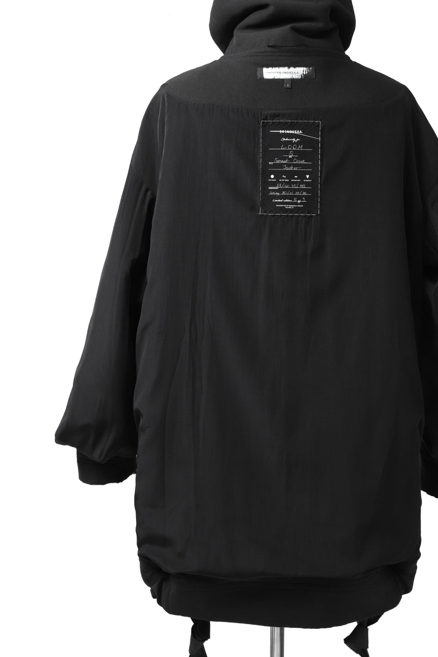 画像をギャラリービューアに読み込む, SOSNOVSKA SECRET COVER JACKET COAT (BLACK)