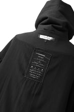 画像をギャラリービューアに読み込む, SOSNOVSKA SECRET COVER JACKET COAT (BLACK)