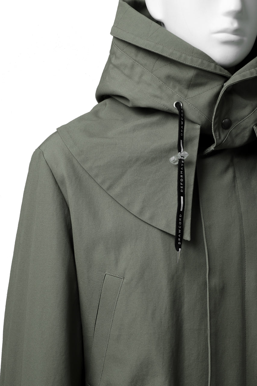 画像をギャラリービューアに読み込む, DEFORMATER.® "One Make" FLAPPED MODS COAT / EXTRA WARM EDITION (PALE KHAKI)