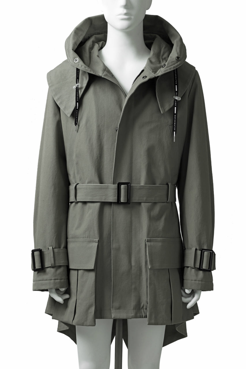 Load image into Gallery viewer, DEFORMATER.® "One Make" FLAPPED MODS COAT / EXTRA WARM EDITION (PALE KHAKI)