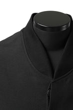 画像をギャラリービューアに読み込む, SOSNOVSKA exclusive WIDE PATCH POCKET BOMBER JACKET (BLACK)