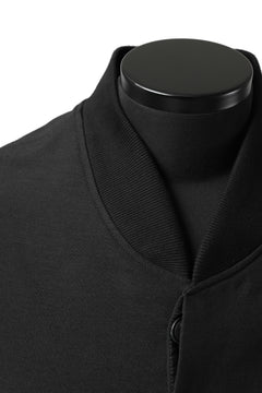 画像をギャラリービューアに読み込む, SOSNOVSKA exclusive WIDE PATCH POCKET BOMBER JACKET (BLACK)