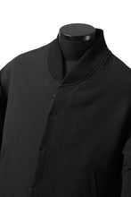 画像をギャラリービューアに読み込む, SOSNOVSKA exclusive WIDE PATCH POCKET BOMBER JACKET (BLACK)