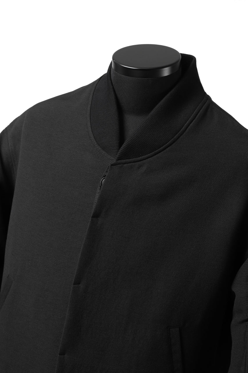 画像をギャラリービューアに読み込む, SOSNOVSKA exclusive WIDE PATCH POCKET BOMBER JACKET (BLACK)