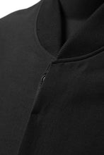 画像をギャラリービューアに読み込む, SOSNOVSKA exclusive WIDE PATCH POCKET BOMBER JACKET (BLACK)