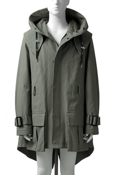 画像をギャラリービューアに読み込む, DEFORMATER.® &quot;One Make&quot; FLAPPED MODS COAT / EXTRA WARM EDITION (PALE KHAKI)