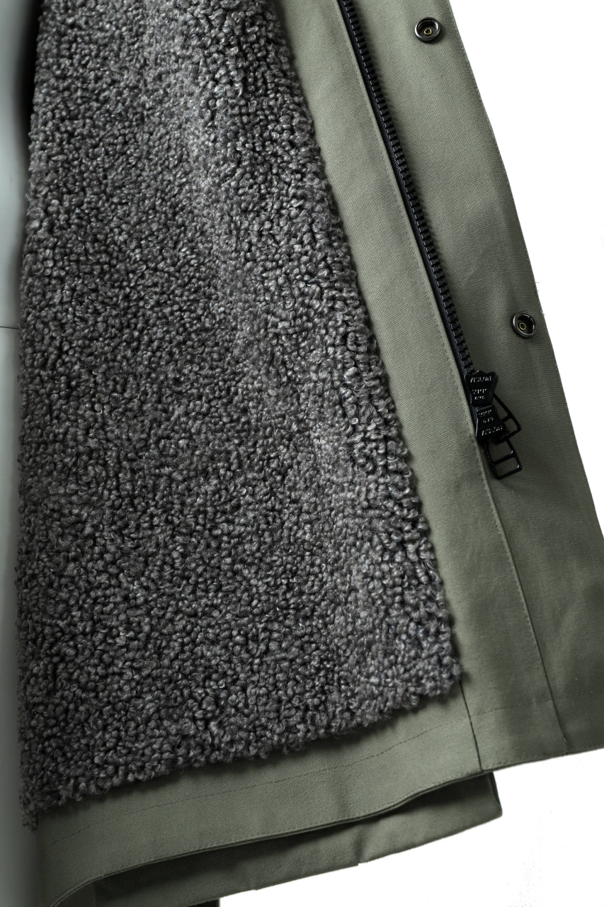 Load image into Gallery viewer, DEFORMATER.® "One Make" FLAPPED MODS COAT / EXTRA WARM EDITION (PALE KHAKI)