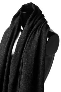 Load image into Gallery viewer, blackcrow stole wo/co/ny woven (MIX BLACK)