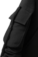 画像をギャラリービューアに読み込む, SOSNOVSKA exclusive WIDE PATCH POCKET BOMBER JACKET (BLACK)