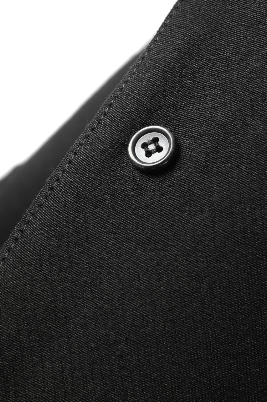 画像をギャラリービューアに読み込む, SOSNOVSKA exclusive WIDE PATCH POCKET BOMBER JACKET (BLACK)