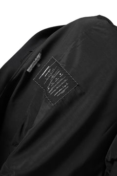 画像をギャラリービューアに読み込む, SOSNOVSKA exclusive WIDE PATCH POCKET BOMBER JACKET (BLACK)