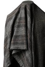 Load image into Gallery viewer, blackcrow stole wo/ny woven (GREY CHECK)