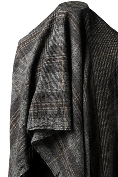 Load image into Gallery viewer, blackcrow stole wo/ny woven (GREY CHECK)