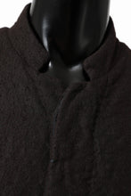 画像をギャラリービューアに読み込む, SOSNOVSKA DISCARTED STICHED COAT (EBONY)