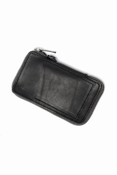 画像をギャラリービューアに読み込む, Portaille "Limited Made" ZIP KEY CASE / Italy Vachetta (BLACK)