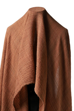 Load image into Gallery viewer, blackcrow stole wool (PERSIMMON)