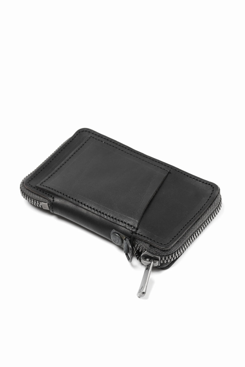 画像をギャラリービューアに読み込む, Portaille "Limited Made" ZIP KEY CASE / Italy Vachetta (BLACK)