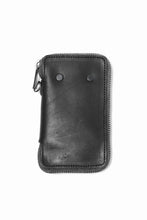 画像をギャラリービューアに読み込む, Portaille "Limited Made" ZIP KEY CASE / Italy Vachetta (BLACK)