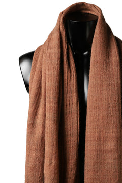 Load image into Gallery viewer, blackcrow stole wool (PERSIMMON)