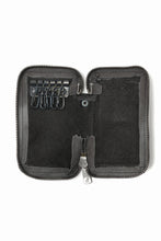 画像をギャラリービューアに読み込む, Portaille "Limited Made" ZIP KEY CASE / Italy Vachetta (BLACK)