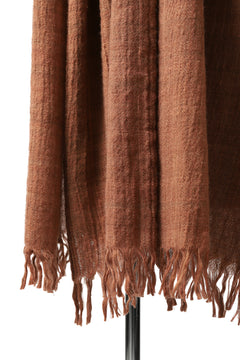 Load image into Gallery viewer, blackcrow stole wool (PERSIMMON)