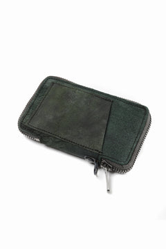 画像をギャラリービューアに読み込む, Portaille "Limited Made" ZIP KEY CASE / REVERSED CULATTA (DARK GREEN)