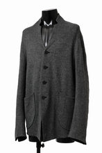 画像をギャラリービューアに読み込む, SOSNOVSKA HAIRY JERSEY JACKET (GREY)