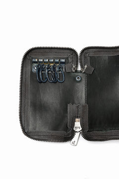 画像をギャラリービューアに読み込む, Portaille "Limited Made" ZIP KEY CASE / REVERSED CULATTA (DARK GREEN)