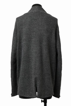 画像をギャラリービューアに読み込む, SOSNOVSKA HAIRY JERSEY JACKET (GREY)