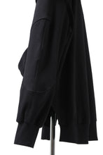 画像をギャラリービューアに読み込む, SOSNOVSKA HANGING POCKET SWEAT SHIRT (BLACK)