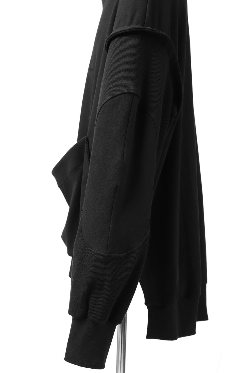 画像をギャラリービューアに読み込む, SOSNOVSKA HANGING POCKET SWEAT SHIRT (BLACK)