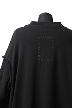 画像をギャラリービューアに読み込む, SOSNOVSKA HANGING POCKET SWEAT SHIRT (BLACK)