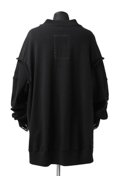 画像をギャラリービューアに読み込む, SOSNOVSKA HANGING POCKET SWEAT SHIRT (BLACK)