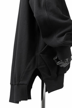 画像をギャラリービューアに読み込む, SOSNOVSKA HANGING POCKET SWEAT SHIRT (BLACK)