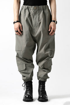 画像をギャラリービューアに読み込む, ISAMU KATAYAMA BACKLASH LOWCROTCH FIELD PANTS / STRETCH TYPEWRITER CLOTH (KHAKI)