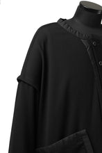 画像をギャラリービューアに読み込む, SOSNOVSKA exclusive COLLAPSED PLANK SWEAT SHIRT (BLACK)